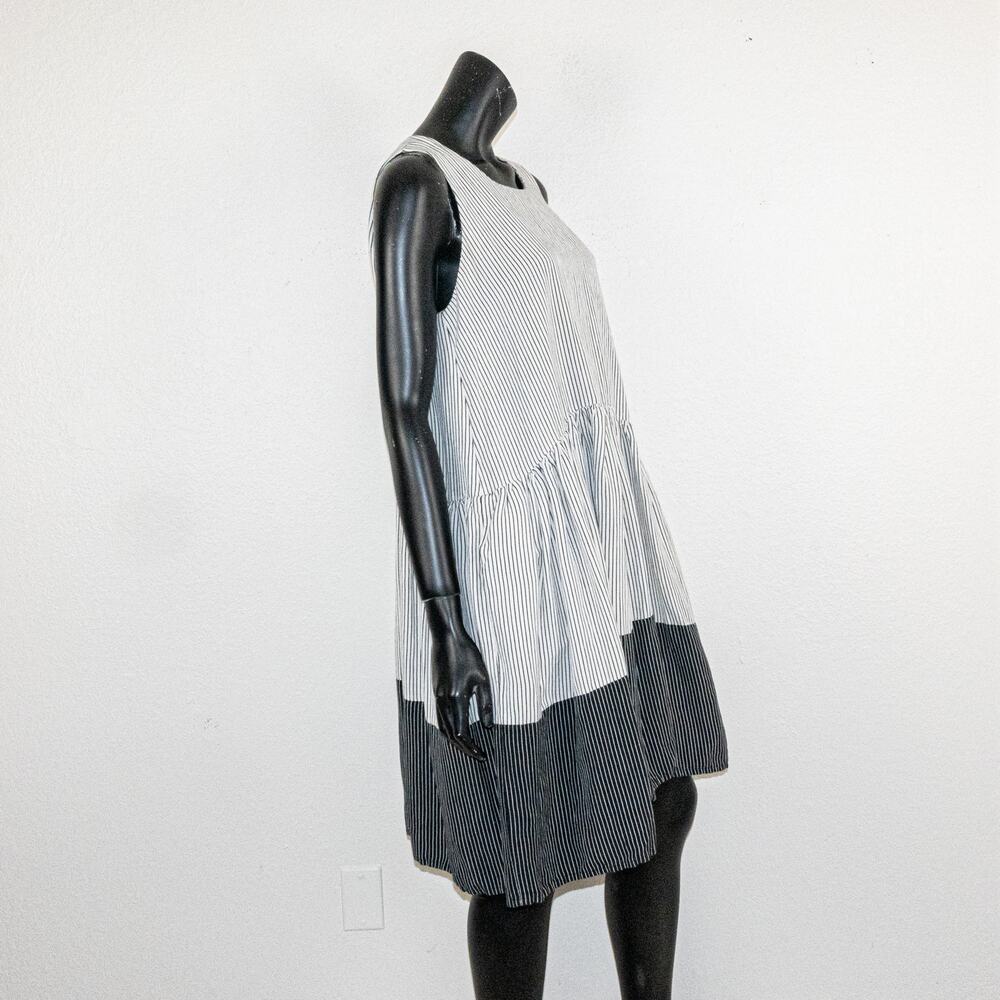 HENRIK VIBSKIV Women's Going on Stripe Dress Linen Viscoze SS16 - Picture 4 of 11